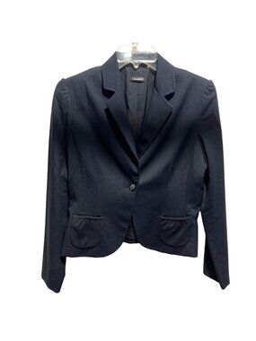 Tahari Size 8 Black Polyester Blend  Jacket  28d